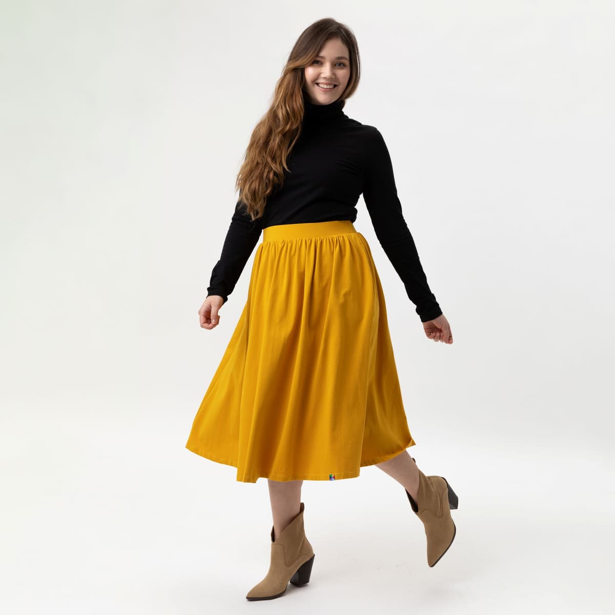 modne stylizacje z golfem