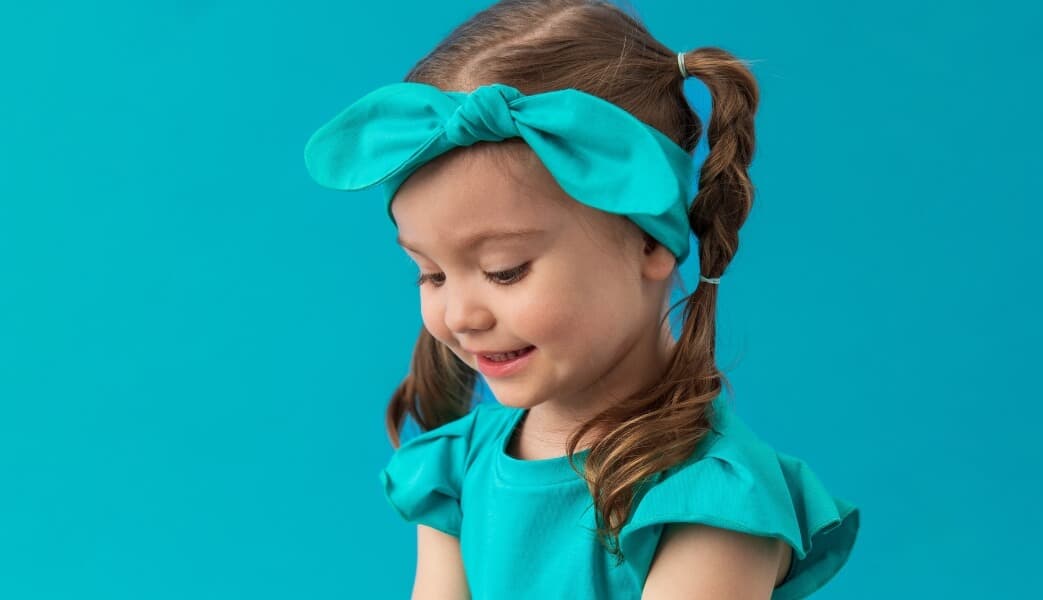 ubranka dziewczęce turkusowe