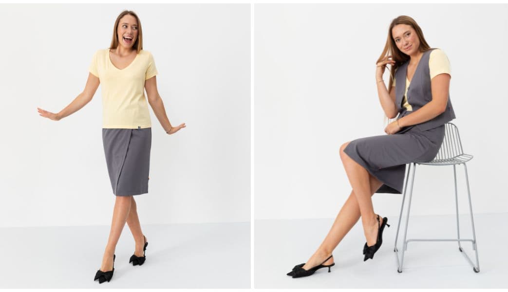 letnia stylizacja do biura